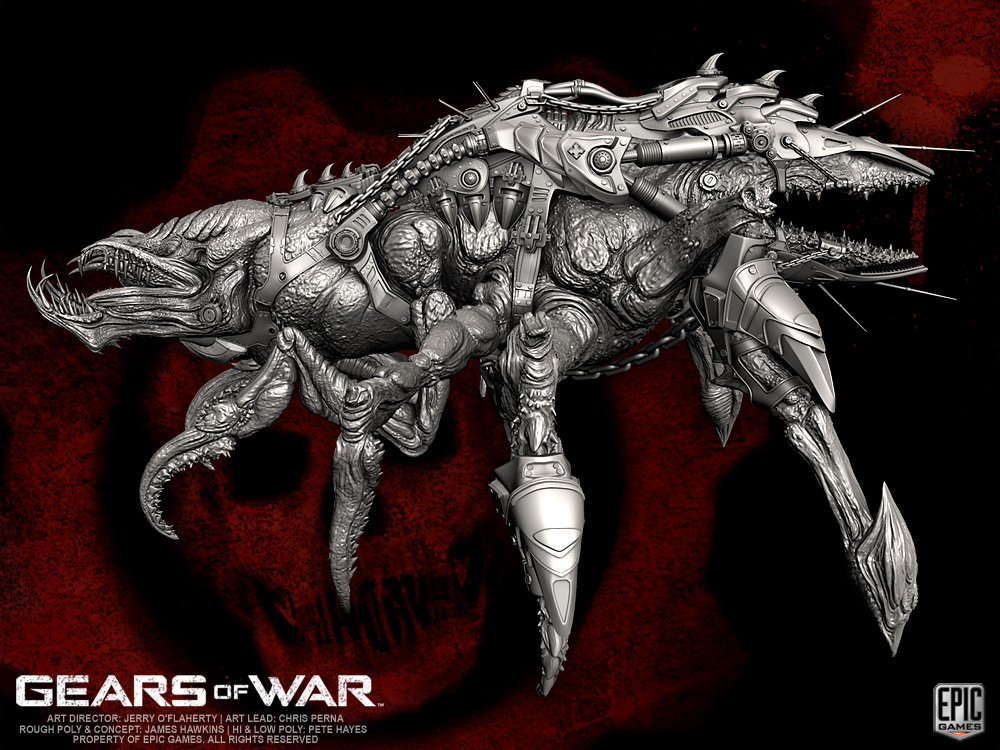Boom Shield Gears of War Locust Seeder by YemYam on DeviantArt
