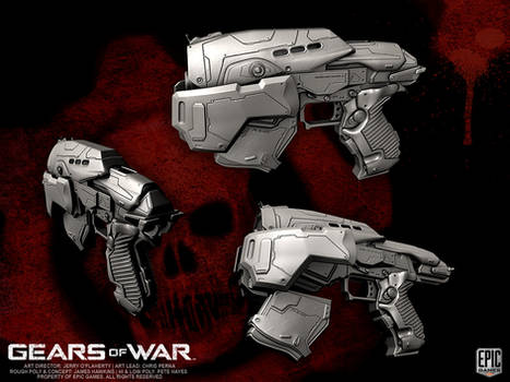 Gears of War COG Snub Pistol