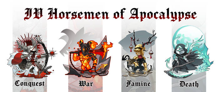 4 Horsemen of Apocalypse