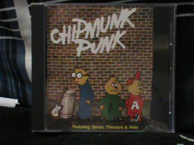 Chipmunk Fading Chipmunk Punk CD!!! by TheodoreSeville85 on DeviantArt