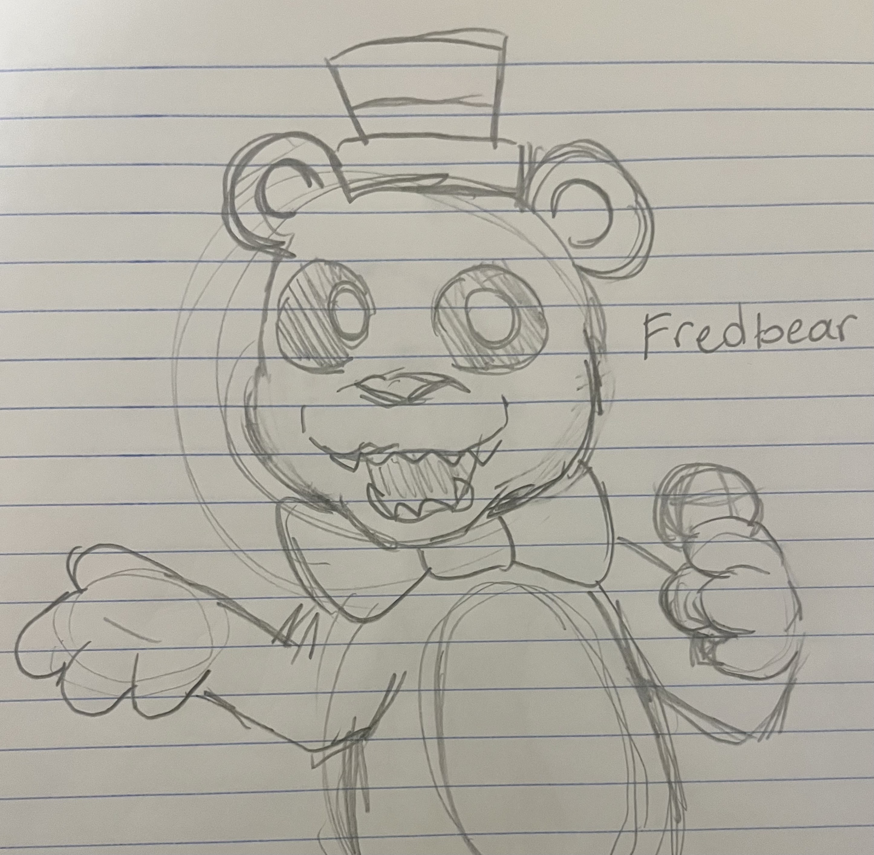 Freddy Fazbear Head by DarkofRose on DeviantArt