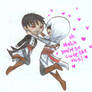Altair is fond of chibi?