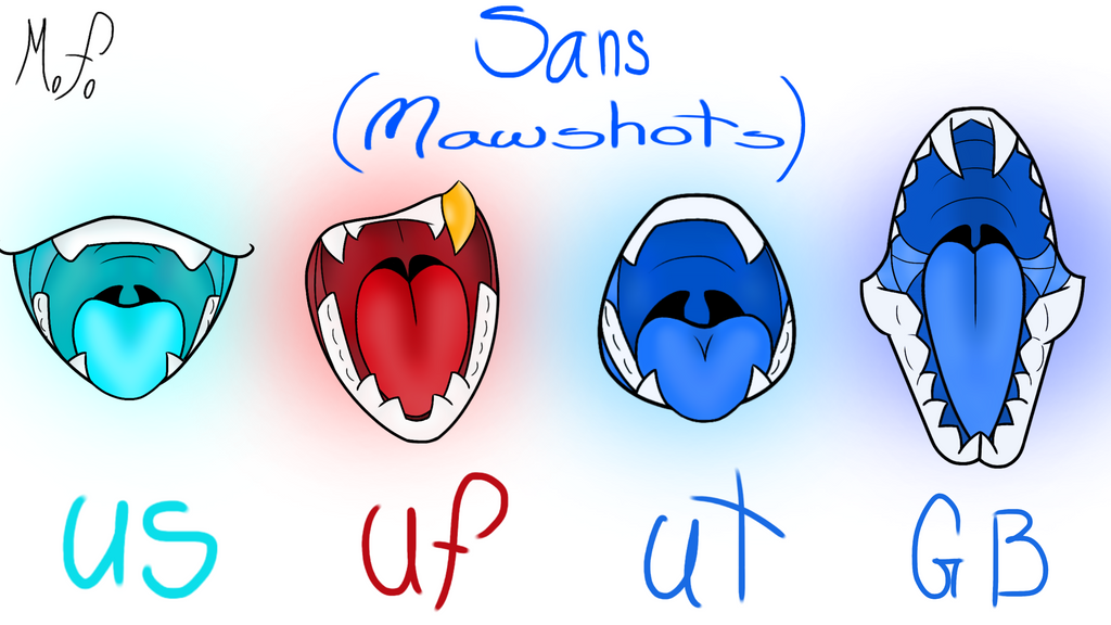 Gallery of Tongue Emote Sans.