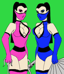 Mileena and Kitana