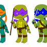 Chibi TMNT 2003 version