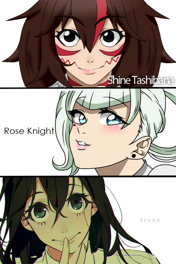 Girls Heroes (OC Collab Boku No Hero Academia)