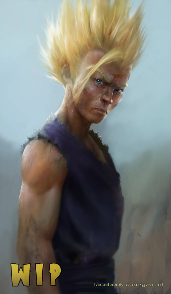 SSJ2 Gohan by vshen on DeviantArt