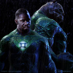 John Stewart and Kilowog