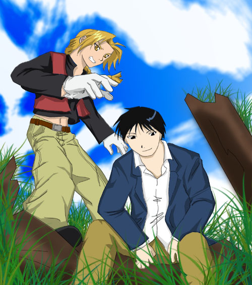 FMA Fanart - Roy and Ed