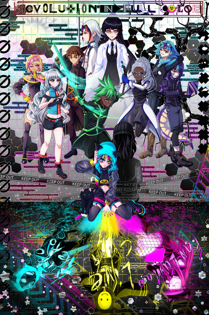 Blu Rivers Revolution Revolution in Full Color Promotional Art by MerisuTheArtSheep on DeviantArt