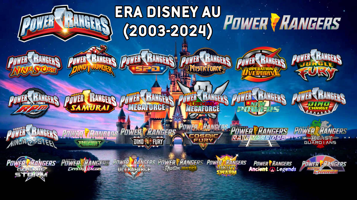 Power Rangers Era Disney AU (2003-2024) by RealAldahir on DeviantArt