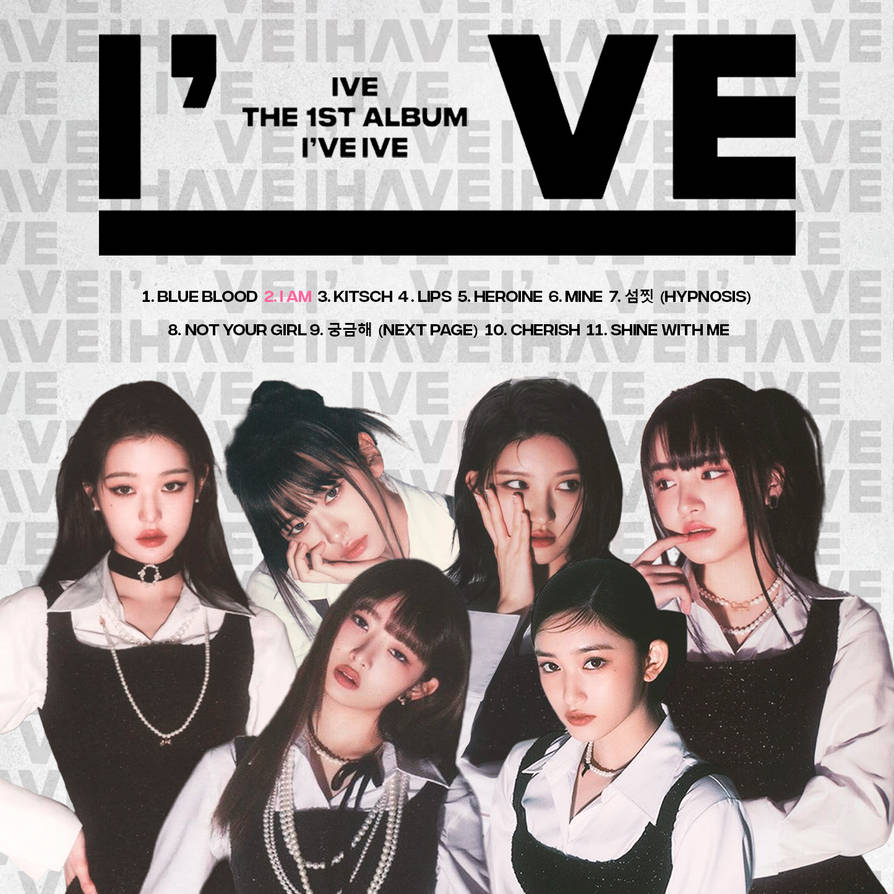 I've Rapper IVE I'VE IVE Album Cover by Sivan67 on DeviantArt