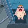 A Naked Clarence in Public