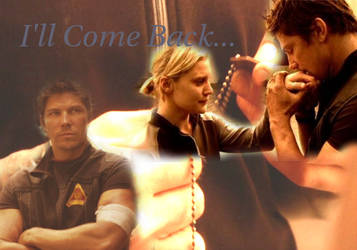 Sam Anders and Starbuck BSG by Drasi