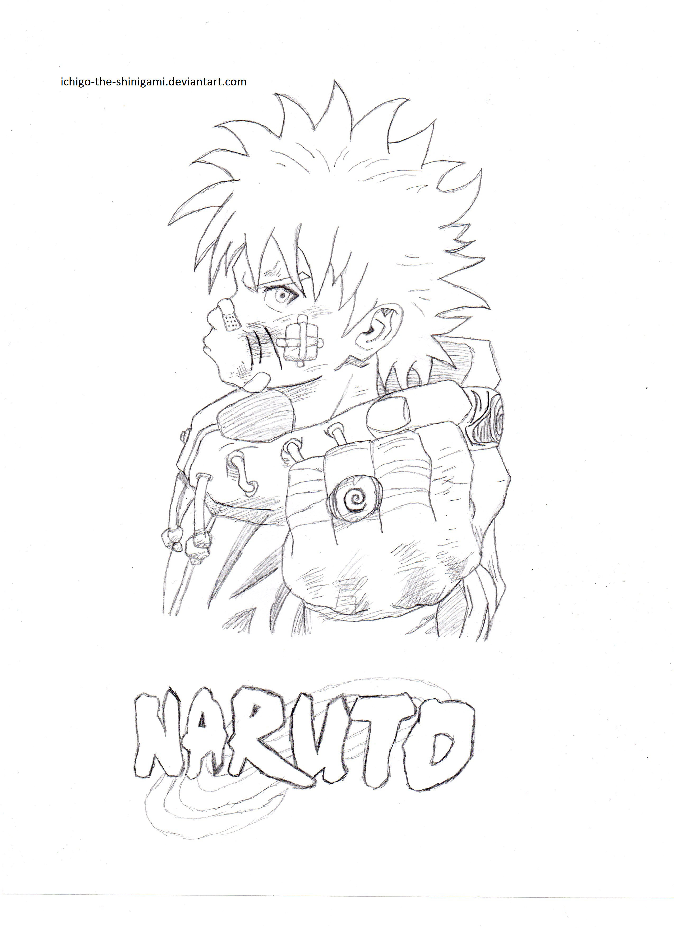 Naruto sketch by grei10 on DeviantArt