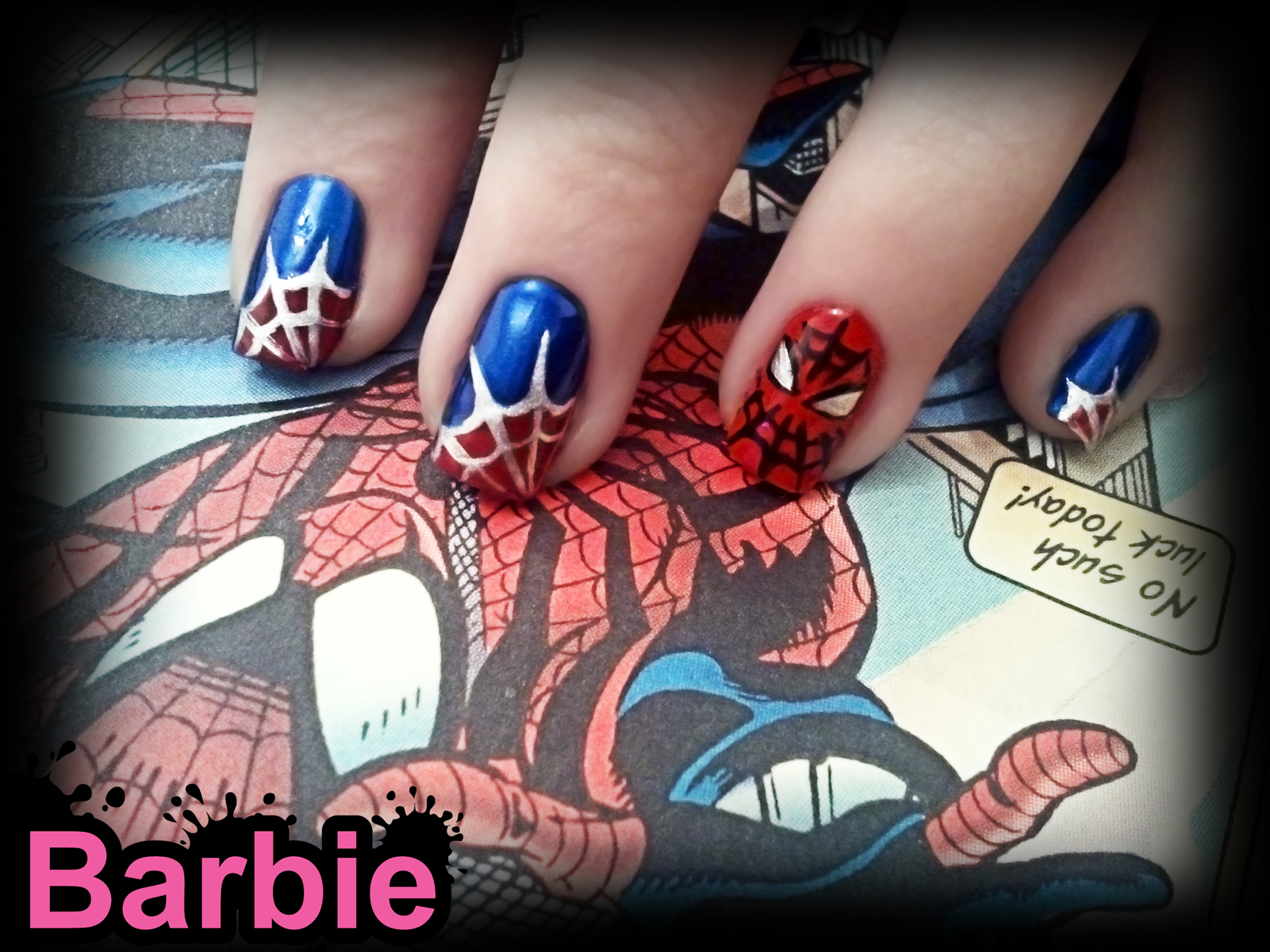 Spider-Man Nails