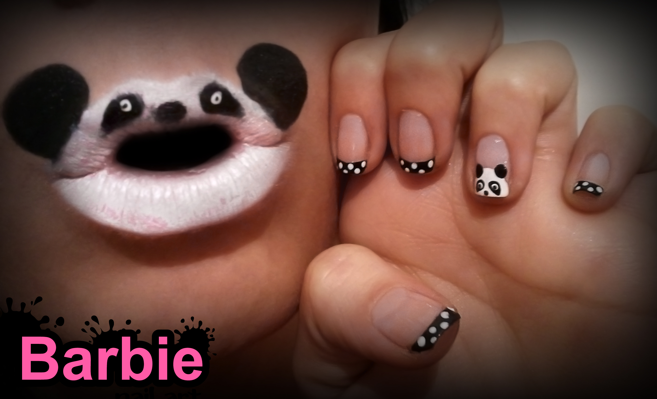 Panda Nails By Barbienailart On Deviantart Panda Nails By Barbienailart On Deviantart