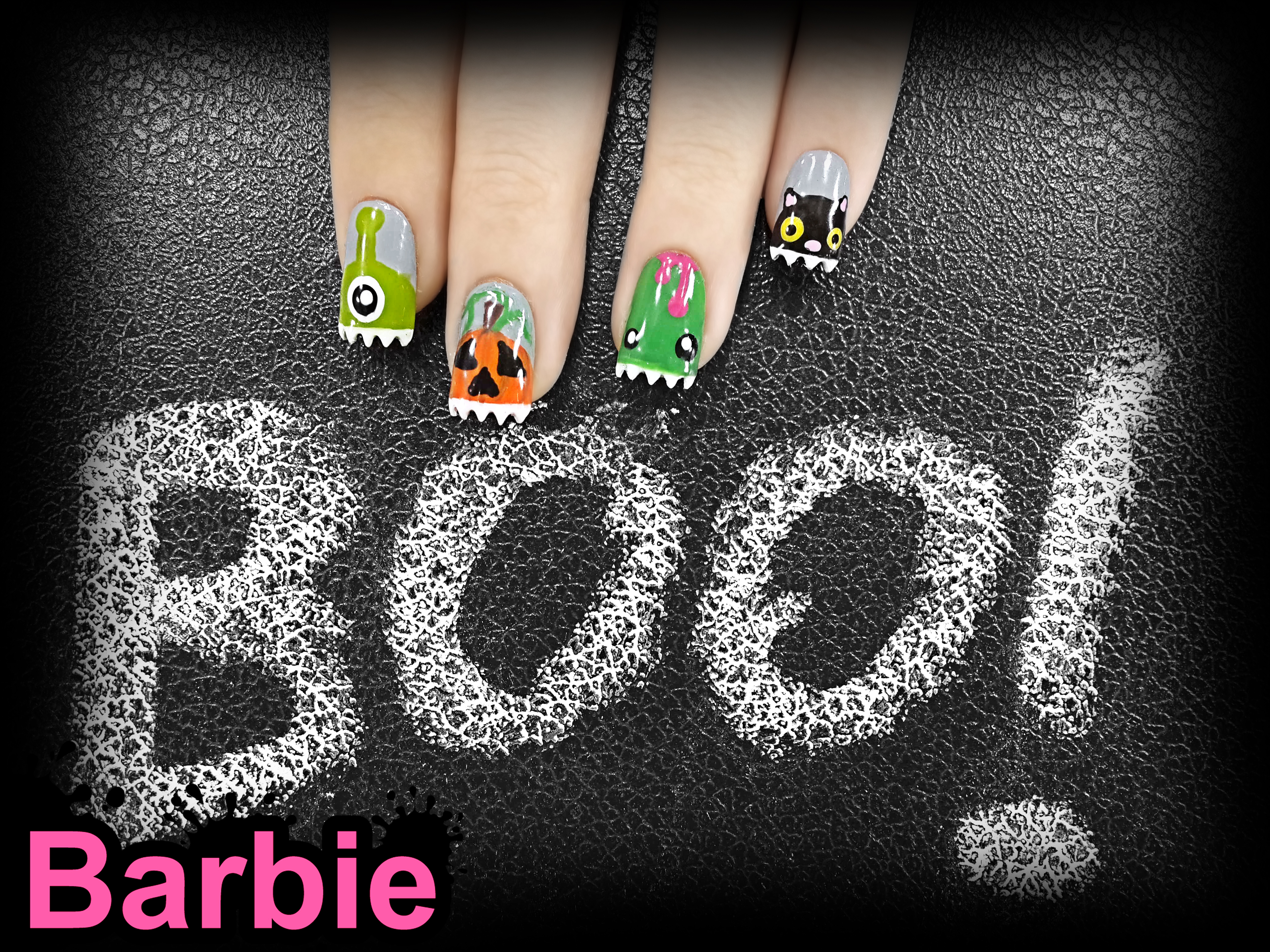 Halloween Nails By Barbienailart On Deviantart Halloween Nails By Barbienailart On Deviantart