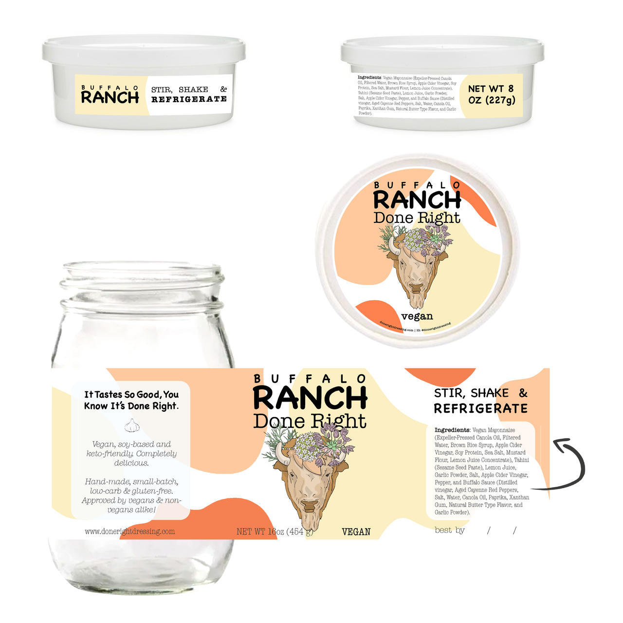 Buffalo Ranch Label Template Sheet by RussellHausfeld on DeviantArt
