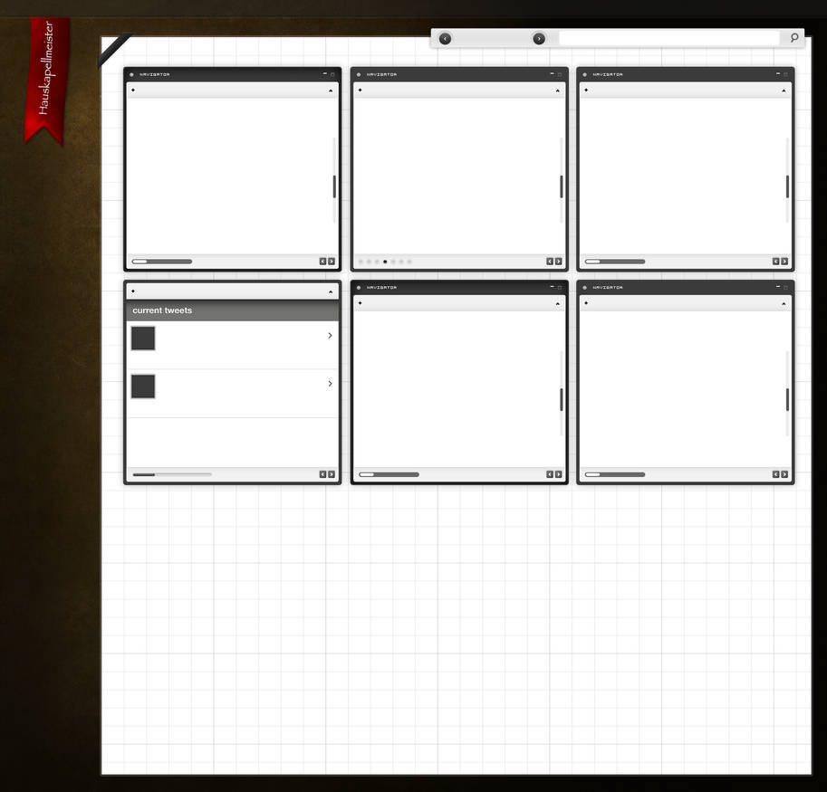 Portfolio Screen Design by hauskapellmeister on DeviantArt