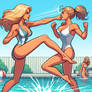 Pool side brawls (12)