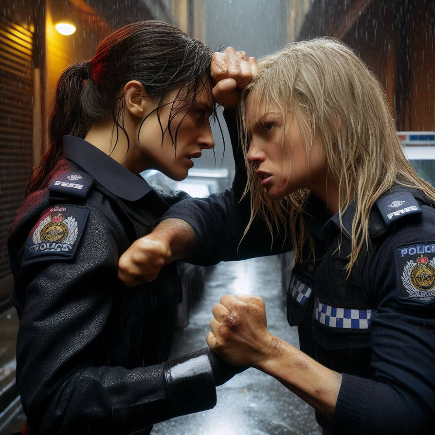 Women in uniform catfights (78) by TragicCatFightFan on DeviantArt