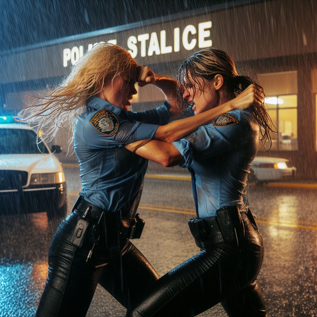 Women in uniform catfights (18) by TragicCatFightFan on DeviantArt