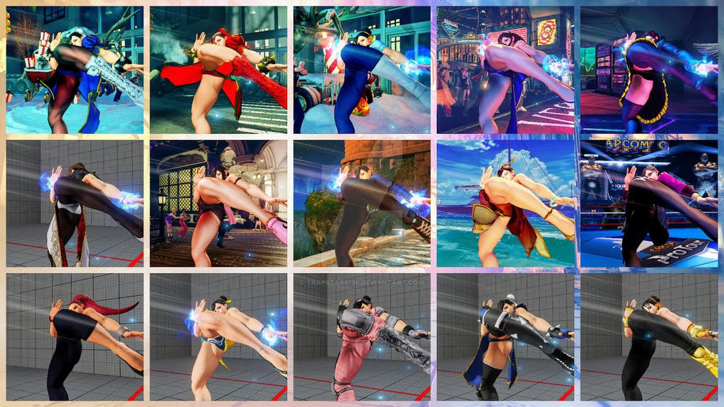 SFV - Chun-Li Costume Collection (2p Side) 2