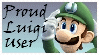 Brawl: Proud Luigi User Stamp by WolfTwilight