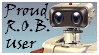 Brawl: Proud R.O.B. User Stamp by WolfTwilight