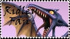 Brawl: Ridley Fan Stamp by WolfTwilight
