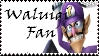 Brawl: Waluigi Fan Stamp by WolfTwilight