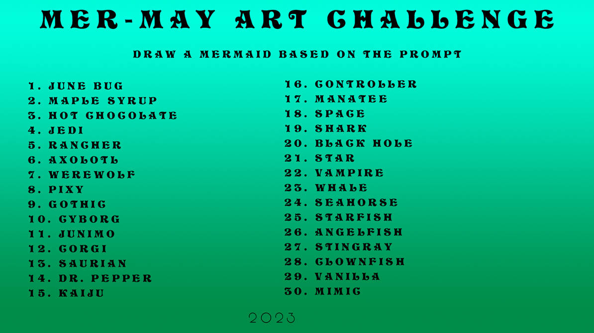 Mer-May 2023 - Unoraptormon's Version by Unoraptormon on DeviantArt