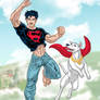 Superboy and Krypto