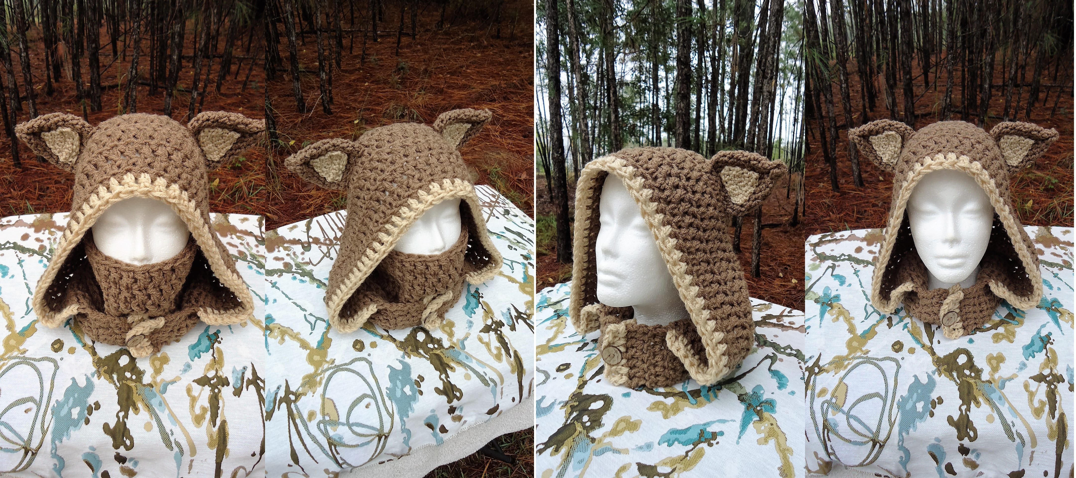 The Pretty Deer Hooded Form