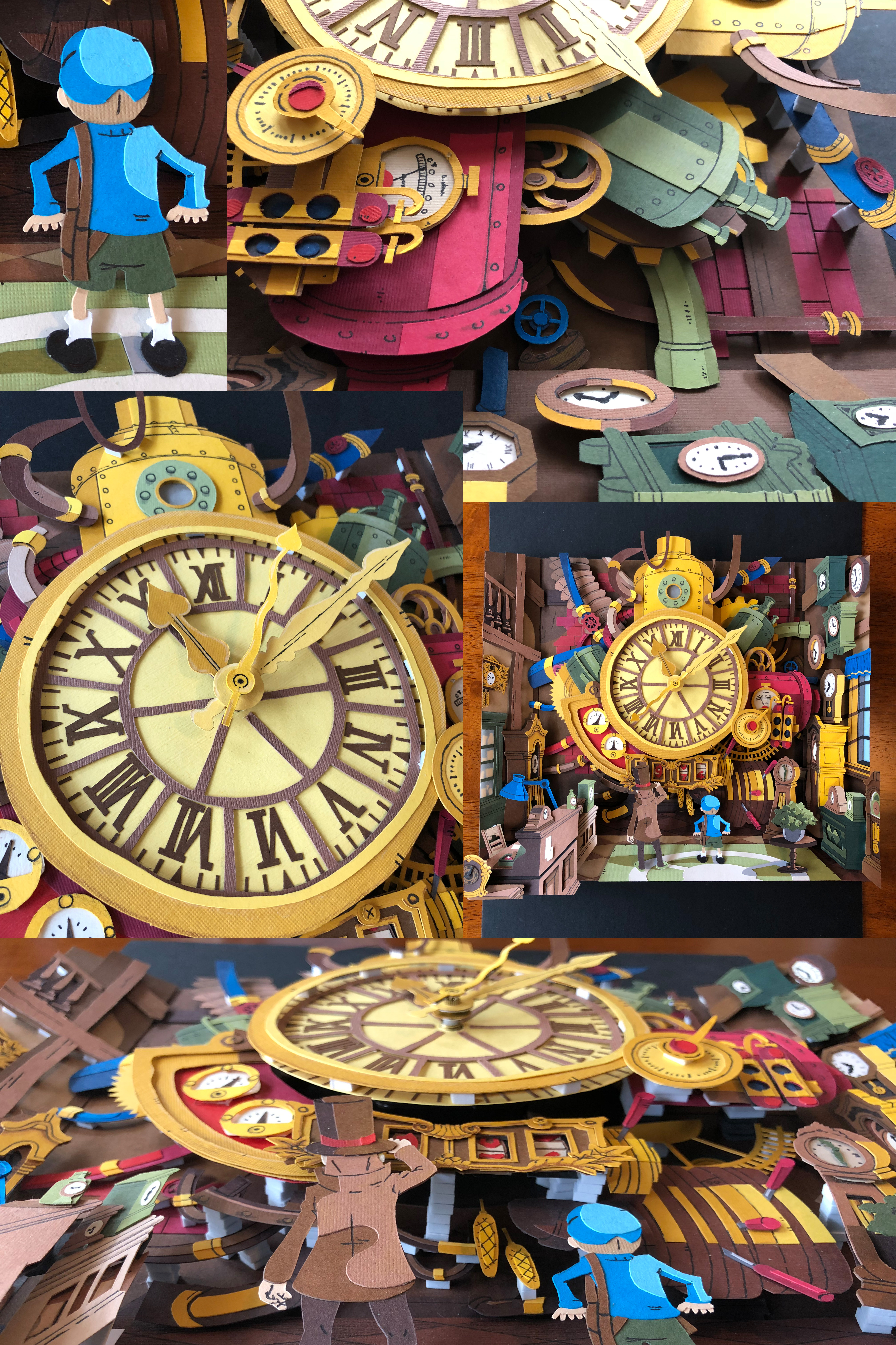 Professor Layton Unwound Future 3d Cut Paper By Woogii On Deviantart Professor Layton Unwound Future 3d Cut Paper By Woogii On Deviantart