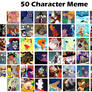 cartoon characters meme