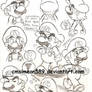 Mario Bros Doodles