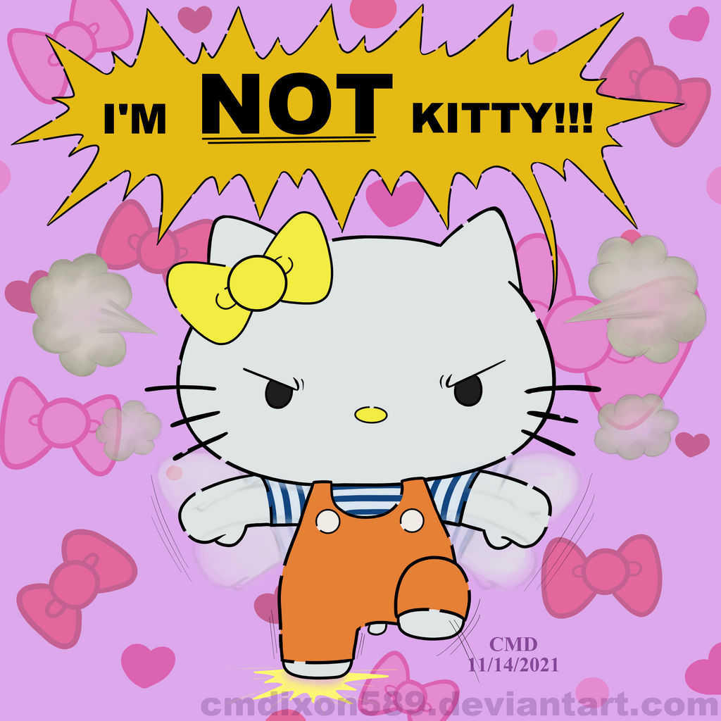 Hello Not Kitty by cmdixon589 on DeviantArt
