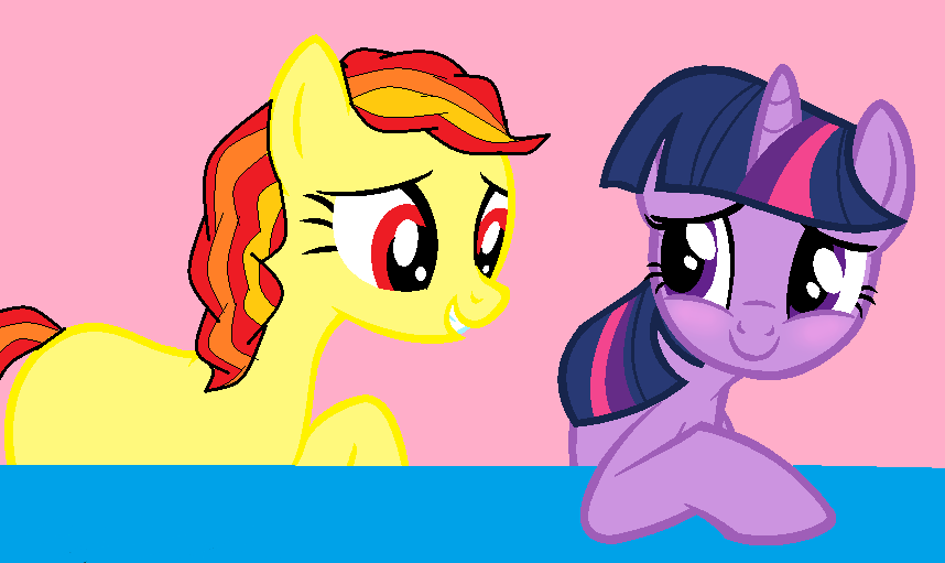 You're my friend, Twily!