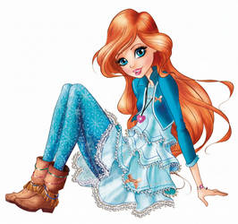 Winx Club 8 - Bloom Casual (Pose 3) - Rai Official