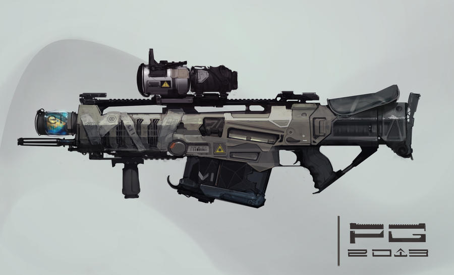 Phase rifle concept by ProxyGreen on DeviantArt