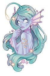 Glowy mermaid