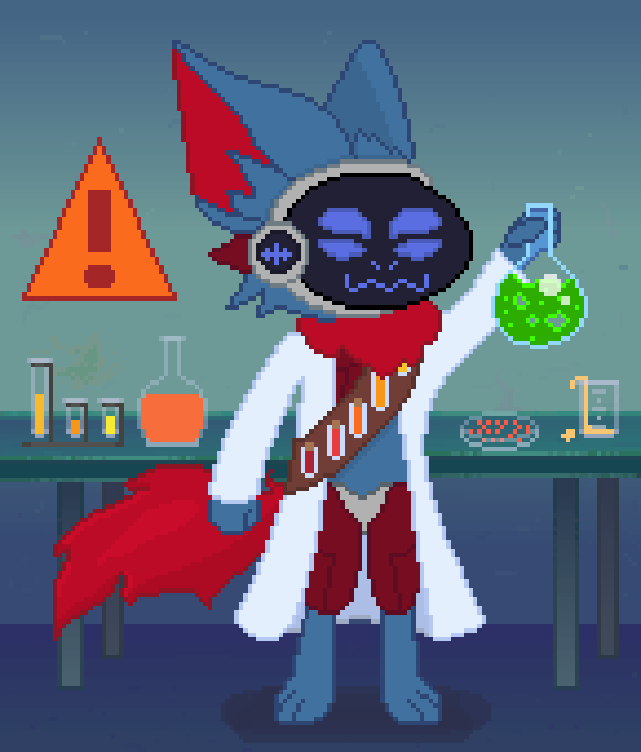 Pixel Animation commission for Amp the Protogen by ShaiHuludArt on ...