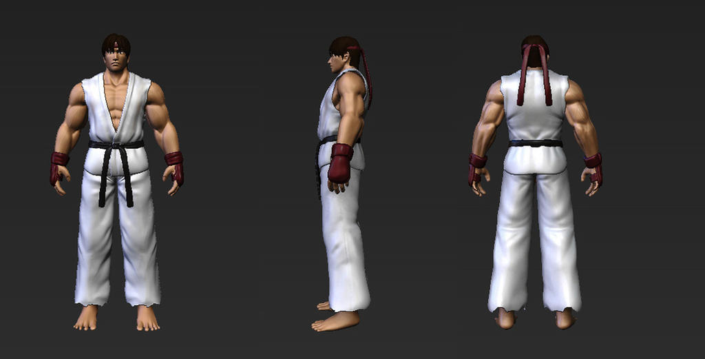 Ryu SF fanart (WIP) by rheinemmanuel on DeviantArt