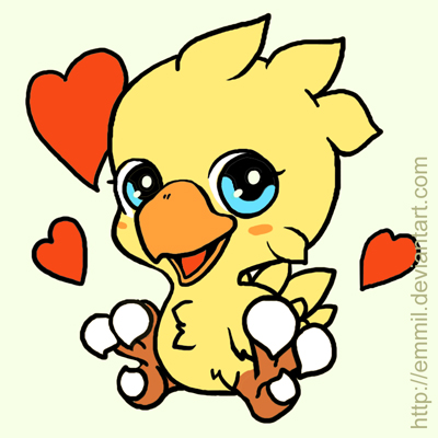 FOR SALE! Chocobo chibi