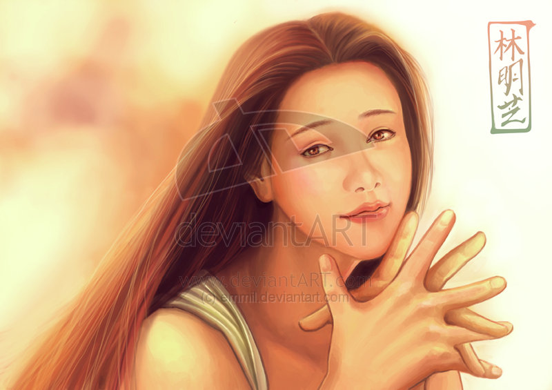 FOR SALE! Girl portrait painting