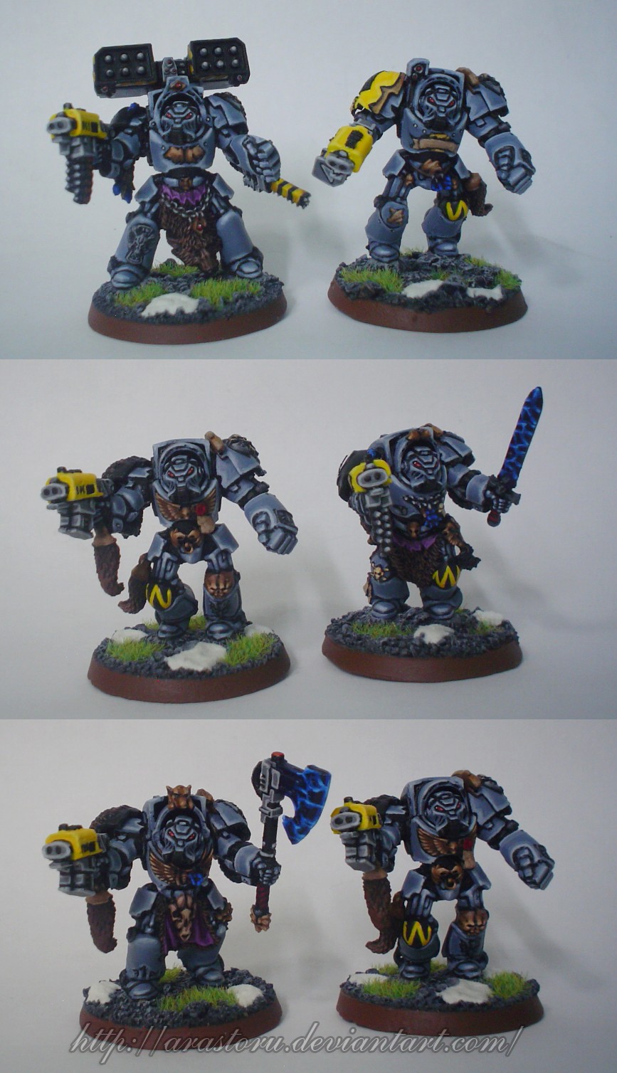 Space Wolves Wolf Guard IV