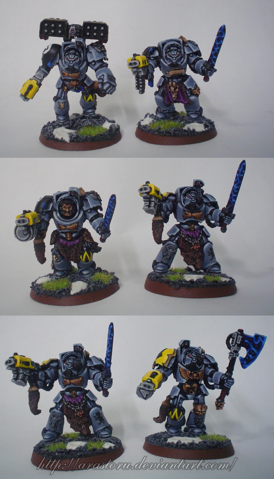 Space Wolves Wolf Guard V