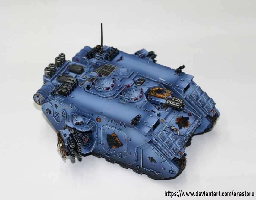 Space Wolves Land Raider Crusader by Arastoru on DeviantArt